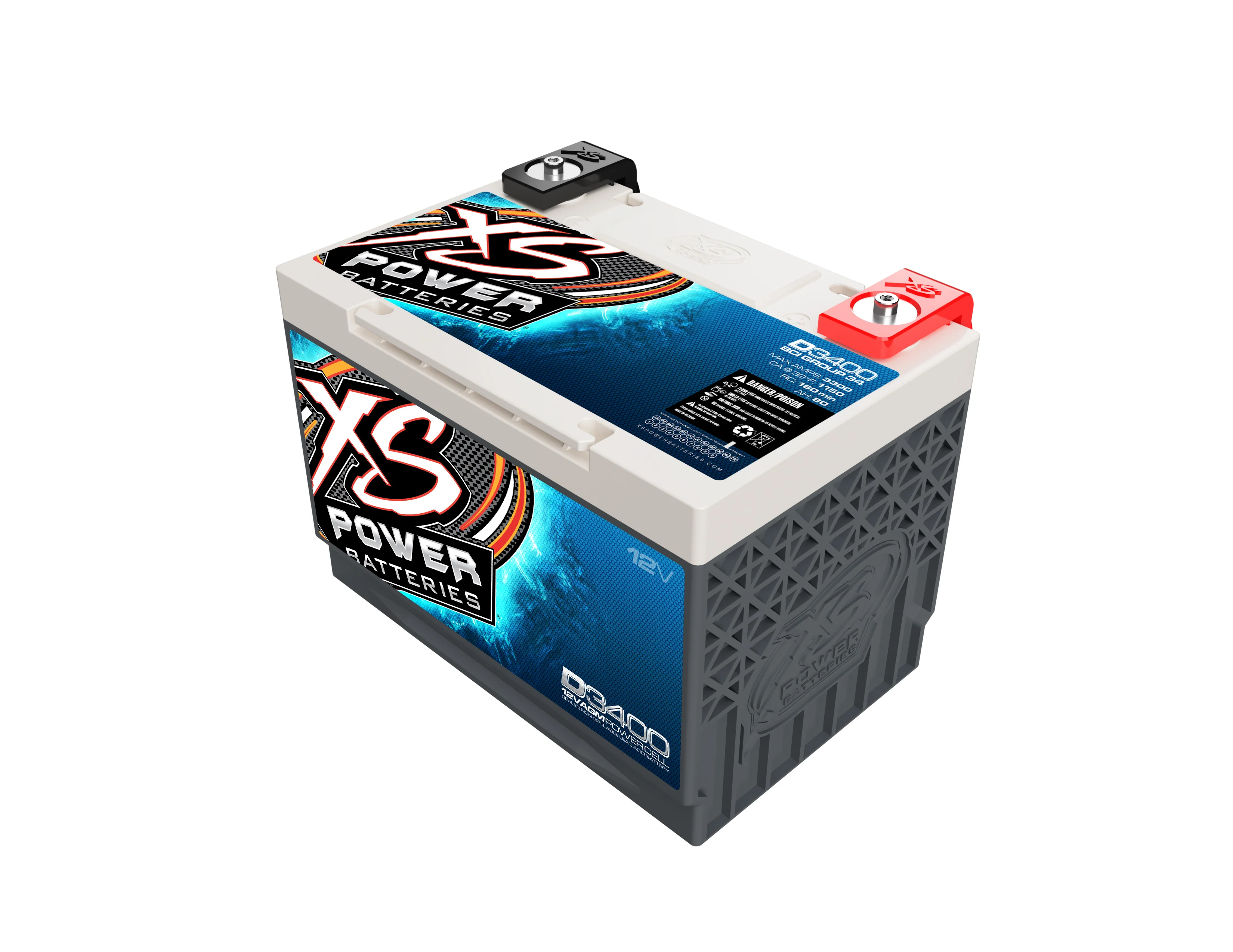 XS Power D3478 Group 78 12V AGM Battery - Image 3