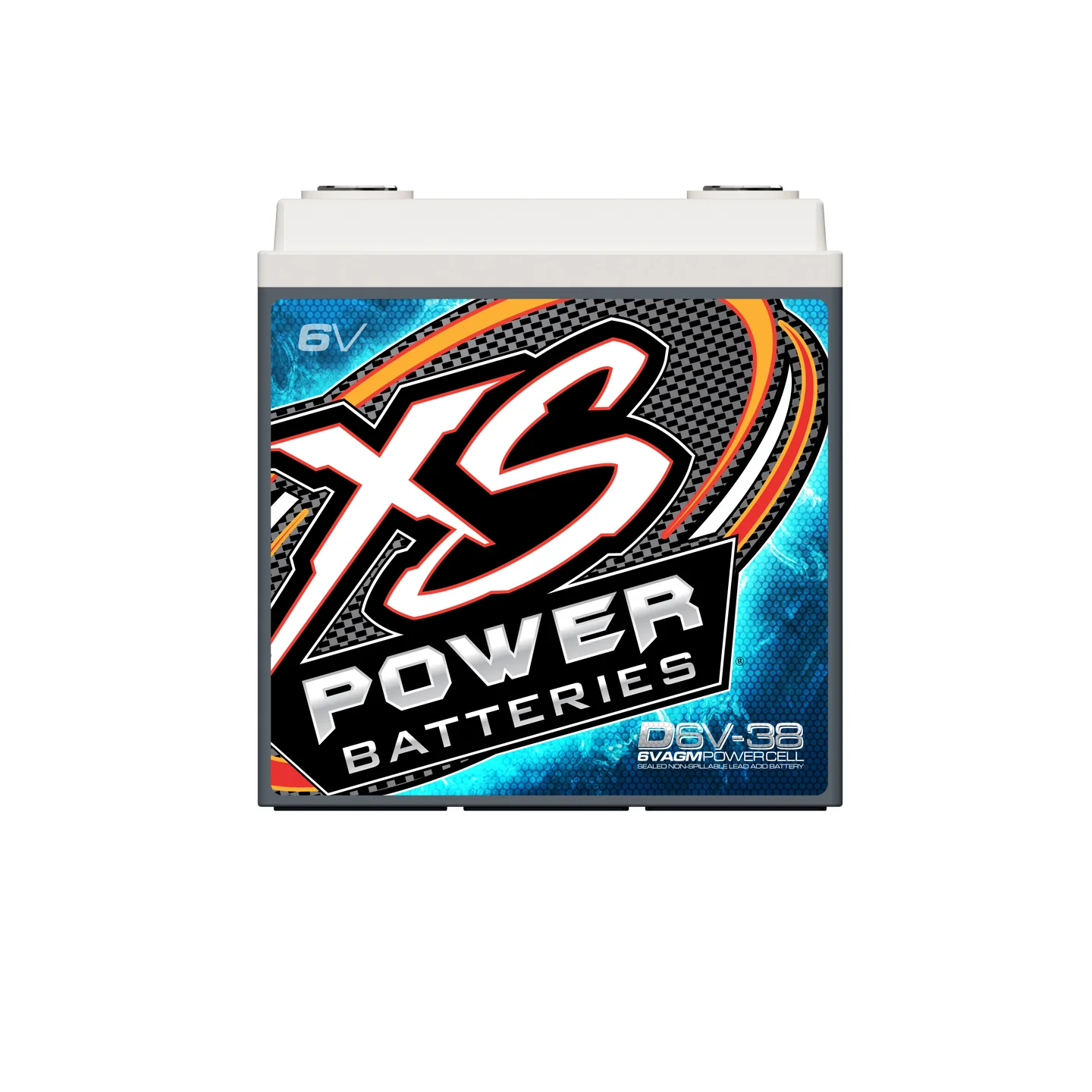 XS Power D6V-38 6V AGM Battery - Image 2