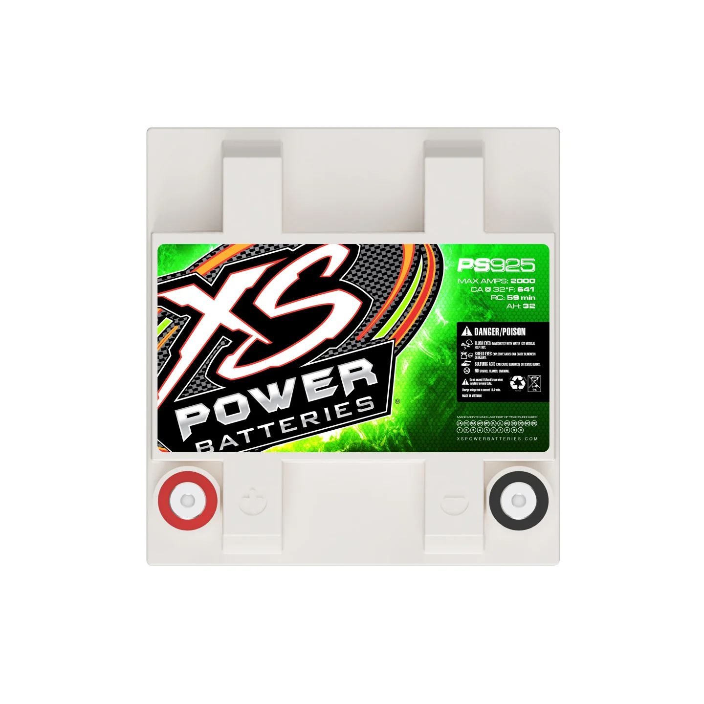 XS Power PS925 12V AGM Powersports Battery - Image 4