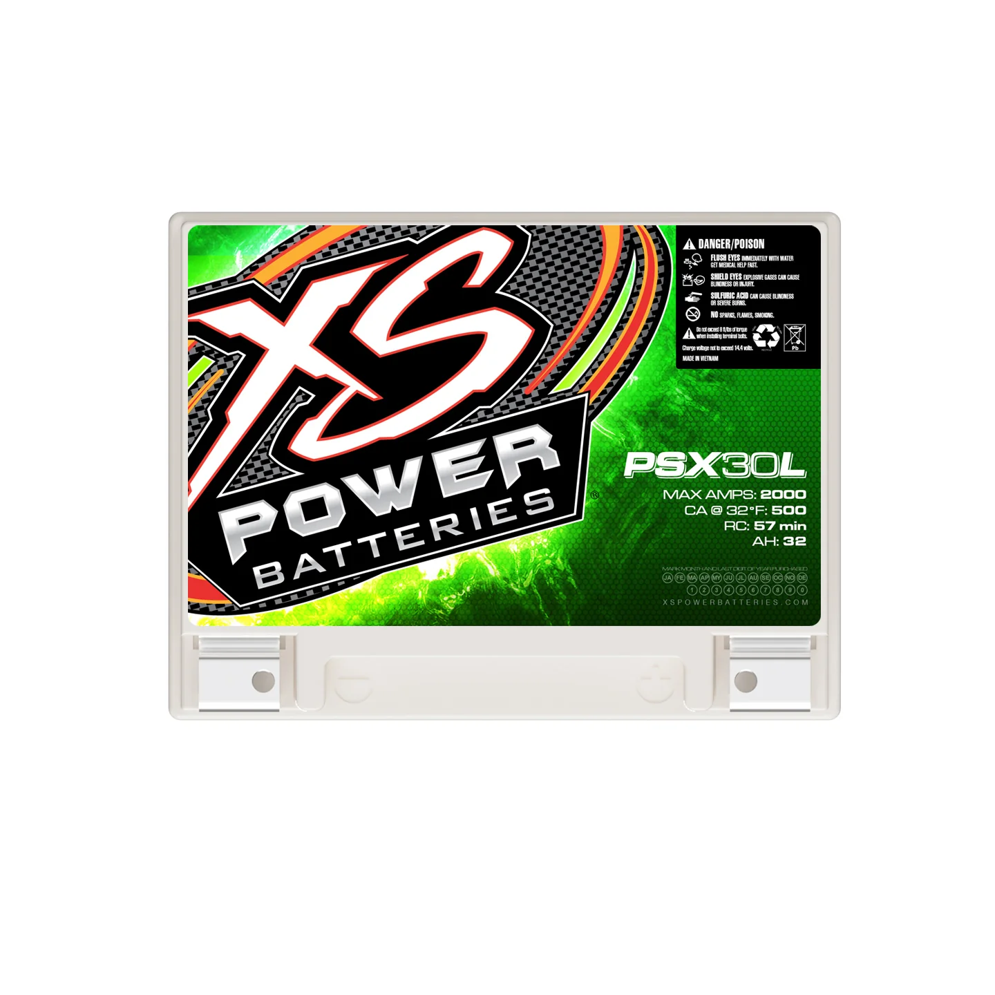 XS Power PSX30L Group 30L 12V AGM Powersports Battery - Image 4