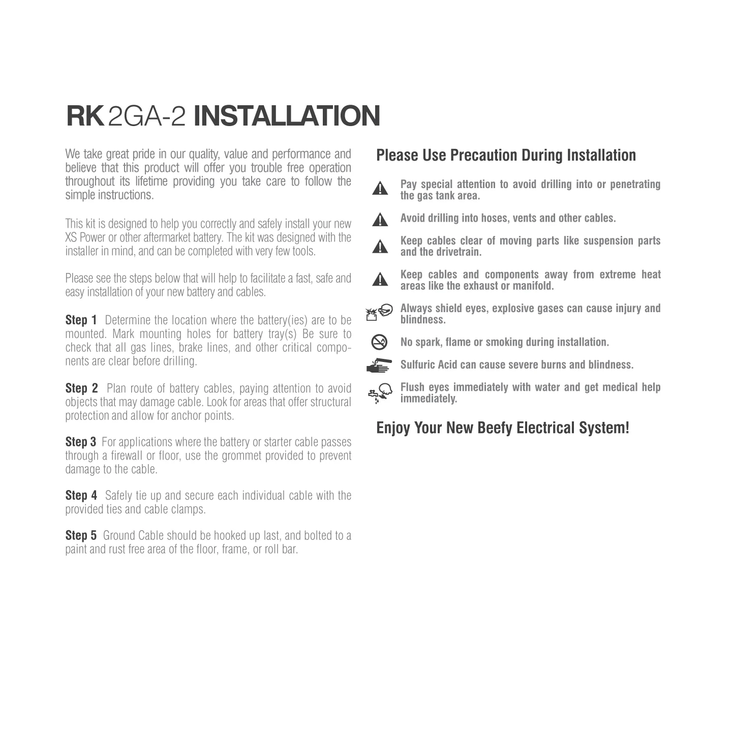 RK2GA-2 Cable Kit - Image 3